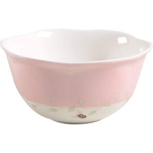 set of 4 lenox butterfly bowl pink flower cottage style set new without tags